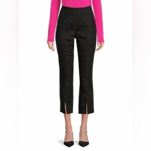 Cinq a Sept Laurie Split Hem Pant Black 4